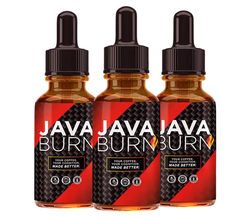 Java Burn coffee fat burner serum bottle